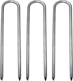 Grondpalen Stalen haringen Trampoline nietjes Grondankers Luifel Metalen Haken Swing Camping Graaf Verdediging Schuren - 30 cm - 3 stuks opbergen — thumbnail 1