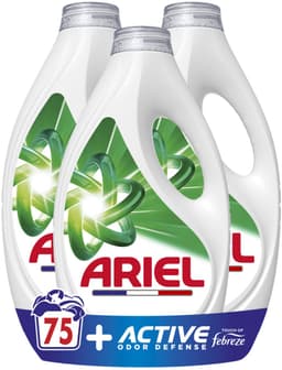 Ariel Wasmiddel Vloeibaar +Actieve Geurbescherming - 75 Wasbeurten — thumbnail 1