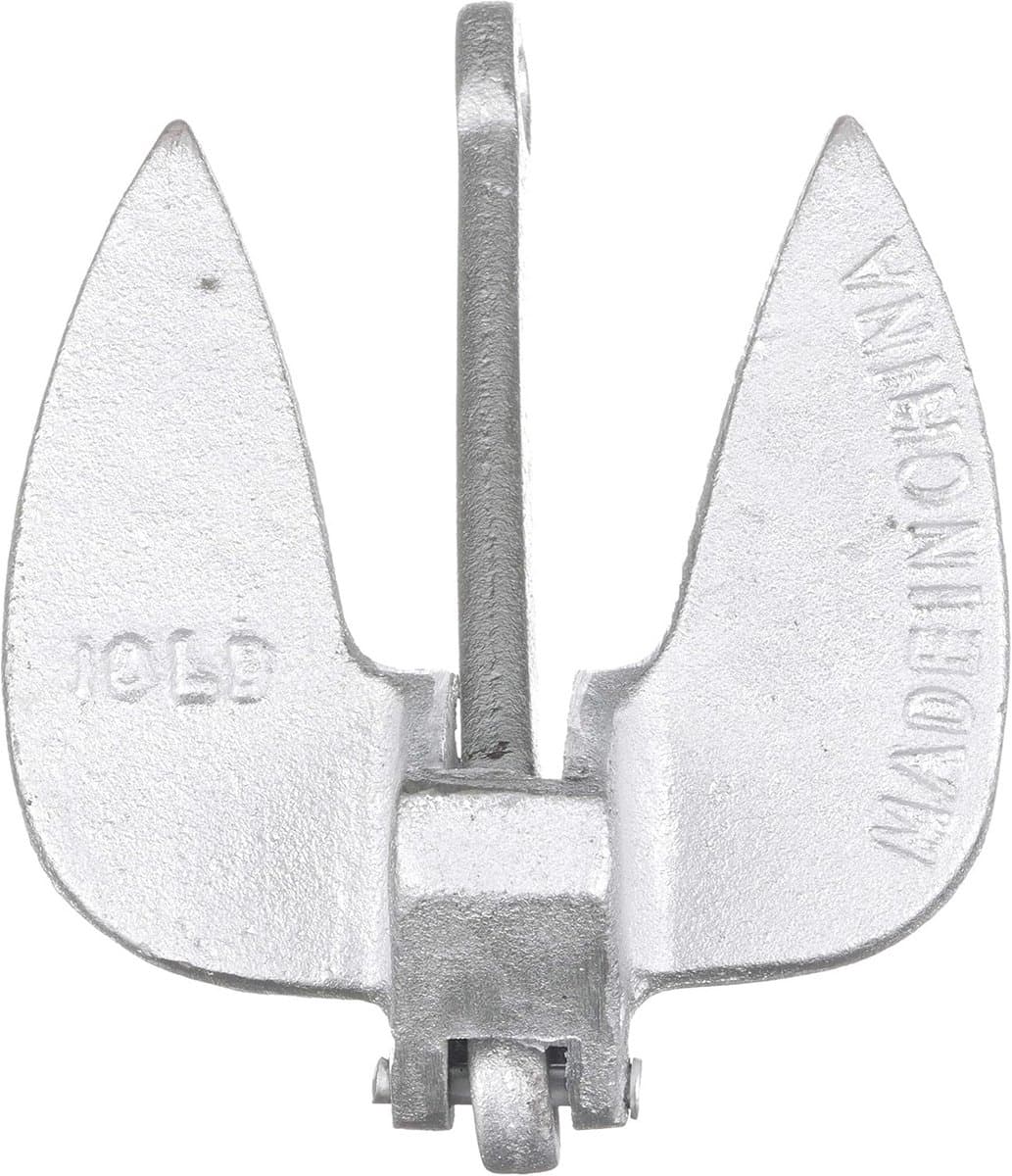 Gietijzeren Navy Anker - 4.5 kg Bootanker voor Zand en Modder — afbeelding 1