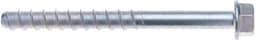 Zelfborende Beton Ankerbout M10 met Flens, Verzinkt Staal (12.5x120mm) - 10 Stuks — thumbnail 3