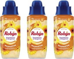 Robijn Wasparfum - Passiebloem & Bergamot - 3 x 342 ml Voordeelverpakking — thumbnail 1