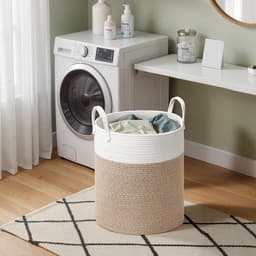 SONGMICS - Wasmand - Wasmand voor Kinderen - 60 L - Met Handgrepen - Voor Kinderkamer — thumbnail 3
