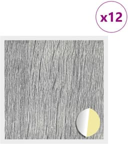 vidaXL - Zelfklevende - schroefcover - 12 - st - Grijs - Sonoma - Ø - 20 - x - 0,5 - mm — thumbnail 3