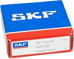 SKF Kogellager - 6203 2Z - 17x40x12mm — thumbnail 2