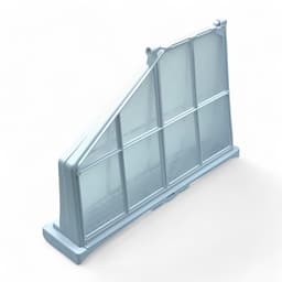 Fixem Geschikt voor AEG, Electrolux droger filter pluizenzeef was droger 1366339024 - Pluizenfilter - Wit - 1 Stuk — thumbnail 5