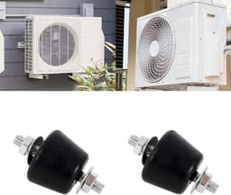 Schokdempers Airco - Rubberen Dempers - Trillingen Dempen - Uv-bestendig Rubber - 4 Stuks - Zwart — thumbnail 3