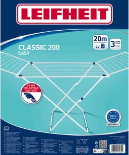Leifheit droogrek Classic 200 Easy - 20 m drooglengte — thumbnail 2