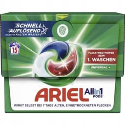 Ariel Original - Wasmiddelcapsules - All-in-1 Pods - Witte en Gekleurde Was - 15 Wasbeurten — thumbnail 1