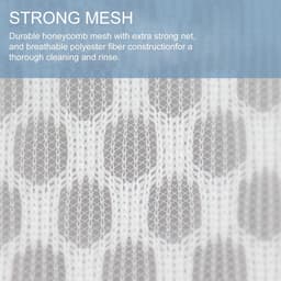 Mesh waszak 5-pack - Draagbare honingraatwaszak met ophanglus - Speciale waszak voor ondergoed, bh's, sokken, babykleding, maskers — thumbnail 2