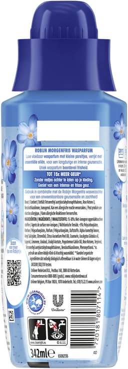 Robijn Intense Wasparfum - Morgenfris - 4 flessen x 342 ml - Voordeelverpakking — thumbnail 3