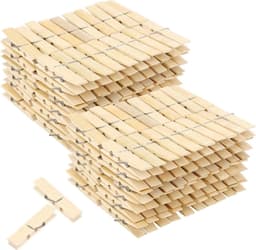 Inovra Plus - Bamboe Pinnen Wassen - 200 stuks voor Waslijn en Woondecoratie — thumbnail 4