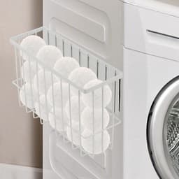 Allecto Plus - Magnetisch Droogrek voor Wasmand - Wit - Wasdrogerrek voor het Drogen of Bewaren van Wasdozen - Sokken - Handdoeken — thumbnail 2