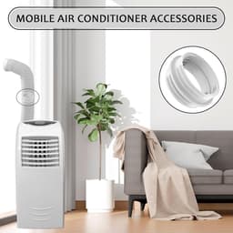 Aansluiting afvoerslang airconditioner - binnen 130 mm / buiten 150 mm - verbindingsstuk - Interface afvoerslang - Conditioner Uitlaatslang Connector - Koppelstuk Mobiele Airco Afvoerslang — thumbnail 4