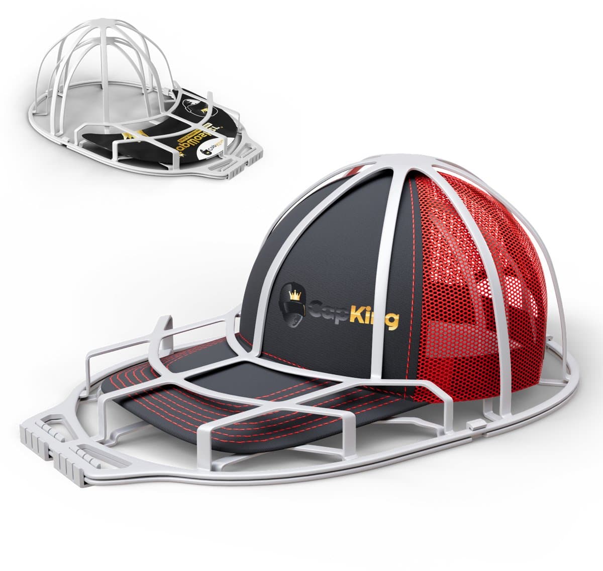 CapKing Cap Washer – Petten Wasframe – Vormbehoud – Voor Alle Petten — afbeelding 1