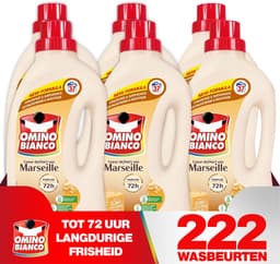 Omino Bianco Marseille - Vloeibaar wasmiddel - 6 x 1.48 L - Geconcentreerd — thumbnail 1