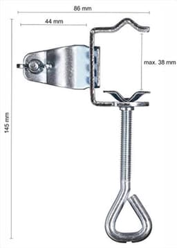 2 stuks parasolklemmen voor tafel — thumbnail 5