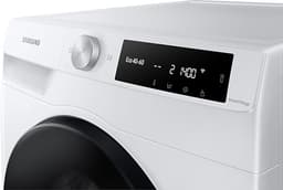 Samsung WD90DG6B85BE, Voorlader, Vrijstaand, Wit, Links, Zwart, Zwart — thumbnail 4