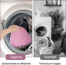 BH Waszakken - Mesh Delicates Zakken - Ondergoedbeschermer met Rits - Voor Wasmachine & Reizen - Voor Vrouwen & Studenten - Roze - 30x25 cm - 6 Stuks — thumbnail 2