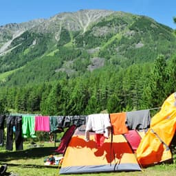 Waslijn Camping - Wasdraad - Drooglijnen - Wasdraad 20 m lang - Waslijn extra sterk - Drooglijn voor buiten - Kleding en lakens drogen - PVC waslijndraad met stalen kern - Transparant — thumbnail 2