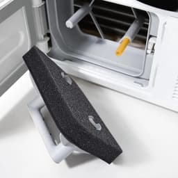 4 stuks - Droogfilters geschikt voor Miele T1 - Droger basisfilter - Droger warmtepompdroger filter - Sokkelfilter - Warmtewisselaar sponsfilter - Pluisfilter voor condensdroger - Zwart — thumbnail 4
