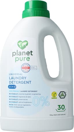 Planet Pure Wasmiddel vloeibaar universeel 0% zero 1500 Milliliter — thumbnail 3