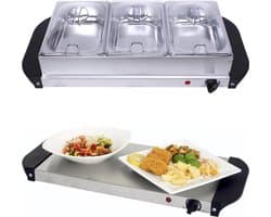 Thuys – Warmhoudplaat Elektrisch – Buffetwarmer – Rechaud – 55 x 27 x 14cm – Veelkleurig
