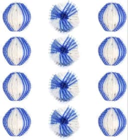 [2 halen 1 betalen] Wasbol - Hemelsblauwe Herbruikbare Wasmachine Haarfilters - Drijvende Katten - en Huisdierharen Vangers - Kleding Vuilverzamelaar Wasballen — thumbnail 1