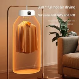 Multifunctionele Droger Met Afstandsbediening Elektrische Kleding Huiskast Wasdroger Warme Lucht Droger Met Timing Huishouden Gadget — thumbnail 1