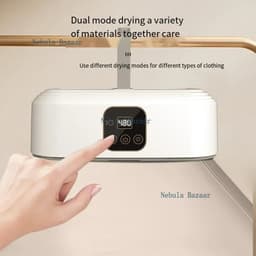 Sensova Draagbare Elektrische Wasdroger met Droogtas – 600W Mini Droger met 360° Hetelucht, UV-Sterilisatie, Touchscreen & Timer – Opvouwbaar en Compact voor Thuis, Reizen en Camper — thumbnail 5