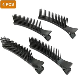 Professionele Haar Clips voor Secties en Knippen (4 Stuks) - Sterke Grip Alligator Clips — thumbnail 5