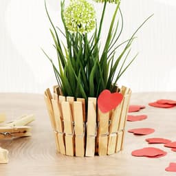 Duurzame XL Wasknijpers van Berkenhout - Natuurlijke en Milieuvriendelijke Houten Klemmen voor Kleding (80 Stuks) — thumbnail 3