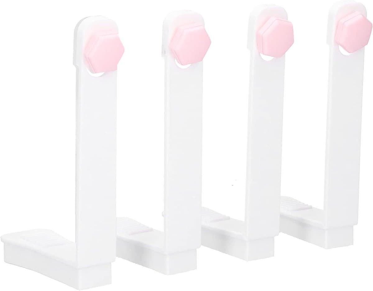 Cosensi - Lakenclip Antislip 4 stuks | Lakenhouder voor stevige hoekbevestiging | Heavy-duty voor matrassen | Thuis en huishouden — afbeelding 1