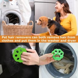 6 pieces herstellende epilator voor huisdieren - anti-haren wasmachine - herbruikbaar voor het verwijderen van haren - huisdier haar reiniging - haar verwijdering. — thumbnail 2