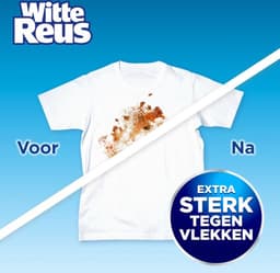 Witte Reus Waspoeder Wasmiddel - Witte Was - 90 Wasbeurten - Grootverpakking — thumbnail 3
