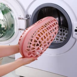Waszak - Grote waszak van mesh - Geschikt voor schoenen, sokken, bh's en andere kleding - Beschermt kleding tegen beschadiging in de wasmachine - Gemaakt van stevig TPE-materiaal - Elastisch en duurzaam — thumbnail 5