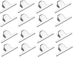 Grote Roestvrijstalen Bulldog Clips voor Papier en Voedsel - 6 Stuks — thumbnail 3