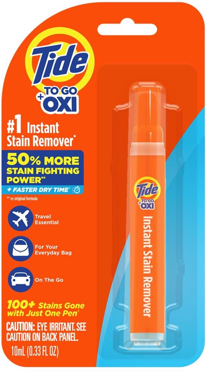 Tide To Go XL Pen – Instant Stain Remover – Travel-Friendly Vlekkenpen voor Kleding — afbeelding 1