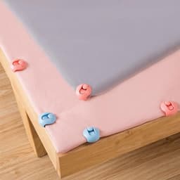 3 stuks - Dekbedclips - Quilt Snaps - Antislip dekbedhouder - Quiltbindklemmen - Dekbedklemmen - Dekenhouder antislip - Antislip lakenhouder - en dekbedovertrekclips - kunststof clips voor beddengoed en dekbedden — thumbnail 5