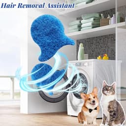 Wasmachine Haarkorrels - 5 Stuks Haren En Pluisjes Verwijderaar - Herbruikbare Haren En Pluisjes Vanger — thumbnail 1