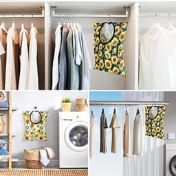 Zonnebloem Kleding Pin Tas - 2 Stuks Wasknijper Houder Geschikt Voor Buiten — thumbnail 5