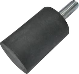 Ronte - Rubberen buffer voor ronde voeten - Set van 4 - M6 schroefdraad - Ø20 mm H: 30 mm - Hardheid 40 - Trillingsisolatie - 132N belasting — thumbnail 3