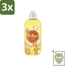3 x Robijn – Wasverzachter – Zwitsal – 1,1 L - Grootverpakking - Koffiezetapparaat — thumbnail 1
