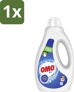 OMO – Vloeibaar Wasmiddel – Wit – 19 Wasbeurten – 950 ml - 1 stuk — thumbnail 1