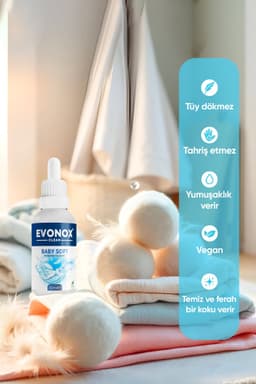 Evonox Clean Wollen Drogerbal Essence – Baby Soft (30 ml) — thumbnail 2