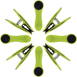 48 Softgrip Wasknijpers Groen Antraciet - Zachte Klemkracht voor Gevoelige Was — thumbnail 2