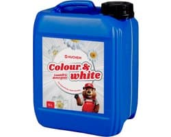 Vloeibaar Wasmiddel | 5L | Bont & Wit | >100 wasbeurten | Goedkoop