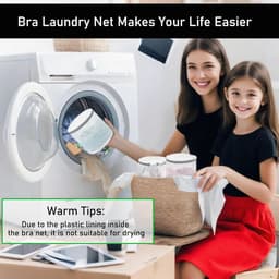 3x Wasmachine Waszakken voor Delicates, Lingerie en Ondergoed - Beschermend Net — thumbnail 2