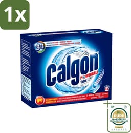 1 x Calgon - Wasmachinereiniger - Tegen Kalkaanslag / Wasmiddelresten / Geuren - 55 Tabletten- Wasmachine Reinigen - Kalkverwijderen - Wasmiddelresten Verwijderen - Geuren Neutraliseren - Wasmachine Beschermen — thumbnail 1