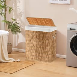 Wasmand / wasbak FALSTER XL R rotan hjh LIVING — thumbnail 2