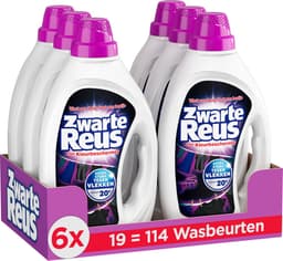 Zwarte Reus Gel - Vloeibaar Wasmiddel - Voordeelverpakking - 6 x 19 Wasbeurten — thumbnail 1